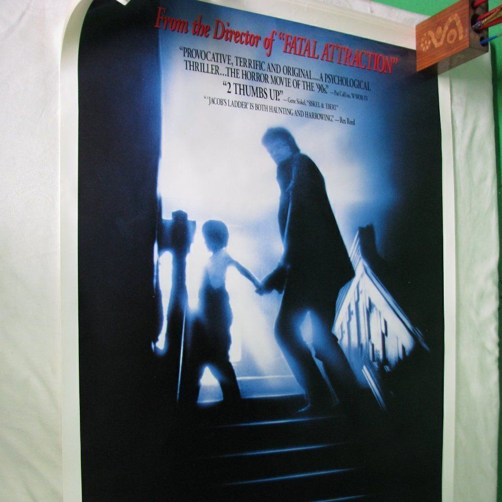 Vintage Jacob's Ladder Movie Poster Original